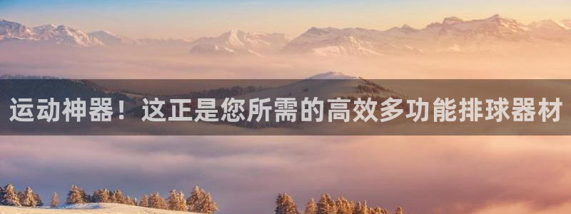 好博体育官方正版app娱乐:运动神器!这正是您所需的高效多功